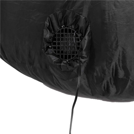 Figurina Mos Craciun, gonflabila, cu iluminare LED, umflare automata, 240cm [15]