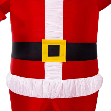 Figurina Mos Craciun, gonflabila, cu iluminare LED, umflare automata, 240cm [14]