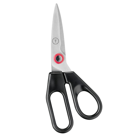 Foarfeca de bucatarie Tefal Ingenio K4271134, inox, lame detasabile, capac de protectie, compatibilitate cu masina de spalat vase, negru & rosu [13]
