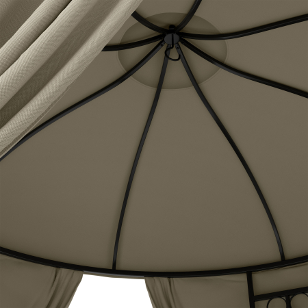  Foisor de Gradina Rotund de 3(m), Gazebo Elegant [7]
