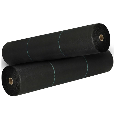 Folie agrotextil, mulcire, antiburuieni, filtru UV, 50 x 1.6metri, 135g/m2, negru [9]
