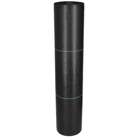 Folie agrotextil, mulcire, antiburuieni, filtru UV, 50 x 1.6metri, 135g/m2, negru [17]