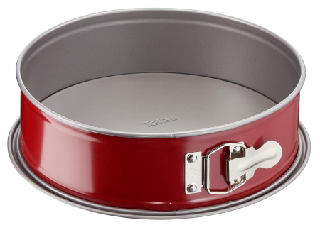 Tavi - Forma de copt DeliBake J1641474, antiaderenta, rotunda, 27 cm, otel carbon,  rosu