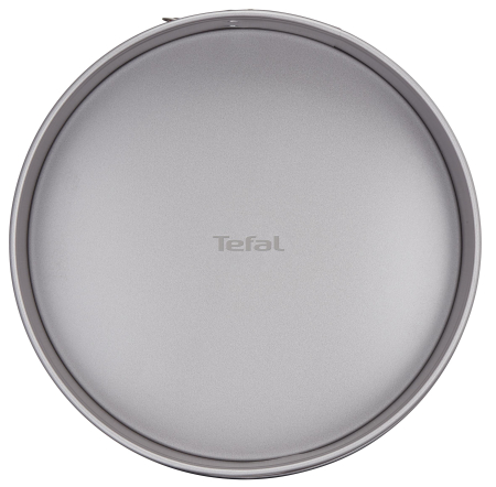 Forma de copt DeliBake J1641474, antiaderenta, rotunda, 27 cm, otel carbon,  rosu [1]