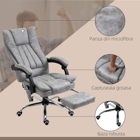  Fotoliu Birou cu Masaj & incalzire [6]