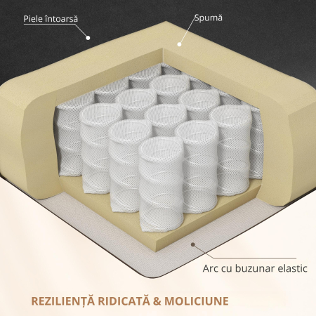 Fotoliu cu Masaj Relaxare cu inclinare, Functie de incalzire si Telecomanda, 78x83x101 cm, Negru [4]