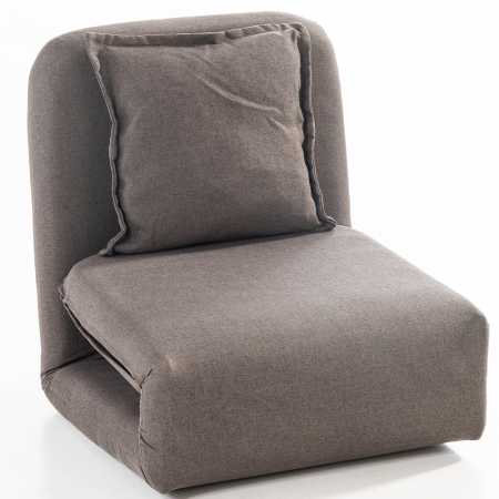 Living & hol - Fotoliu de podea extensibil 3 in 1, transformabil in sezlong pentru relaxare si pat pentru dormit, design multifunctional si compact pentru living sau
