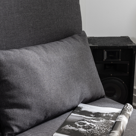 Fotoliu extensibil 2 in 1 pentru relaxare si dormit, transformabil rapid in pat spatios de 190x121 cm pentru oaspeti, design compact pentru economisir [5]
