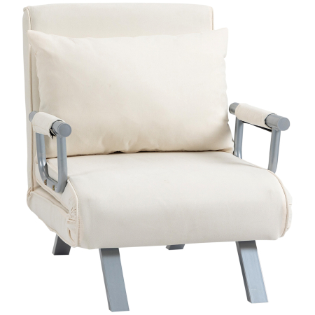 Bucatarie -  Fotoliu Pat 2-in-1, Design Modern cu Spatar Reglabil