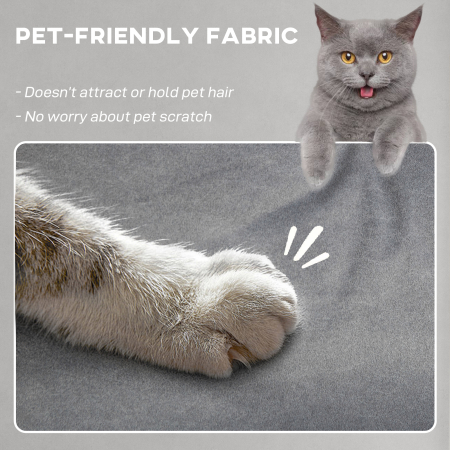  Fotoliu Reclinabil Electric pentru Living cu Suport pentru Picioare, Gri [5]