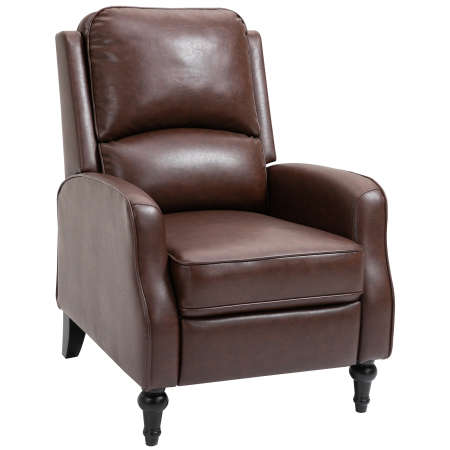 Mobila bucatarie -  Fotoliu Relax Rabatabil 90° si 150° Manual din piele
