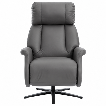 Fotoliu relax recliner rotativ 360°, cu spatar reglabil si inclinare, suport picioare extensibil automat la inclinare, tapiterie textila cu aspect de [5]