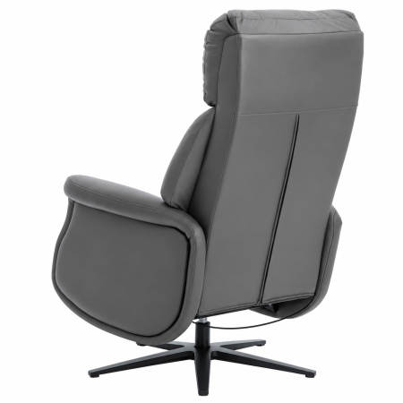 Fotoliu relax recliner rotativ 360°, cu spatar reglabil si inclinare, suport picioare extensibil automat la inclinare, tapiterie textila cu aspect de [11]