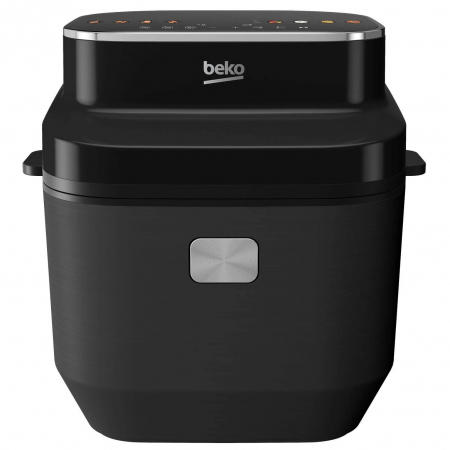 Friteuza cu aer cald BEKO ExpertFry FRL5474B, 7L, 2850W, 3 moduri de gatire, abur si grill, 8 programe automate, cuva antiaderenta, negru-argintiu [3]