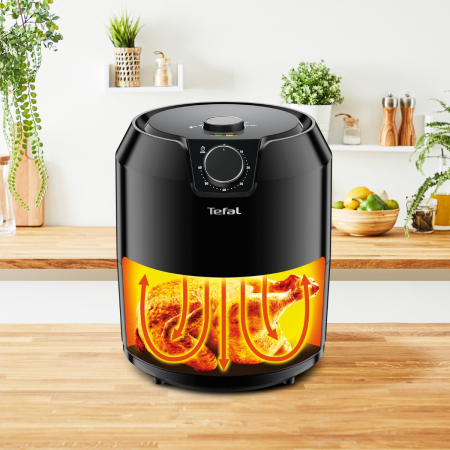 Friteuza cu aer cald Easy Fry Classique EY201815, 1500 W - Air fryer cu 4 functii de gatire, temperatura ajustabila, capacitate XL, 1.2 KG / 4.2  [3]