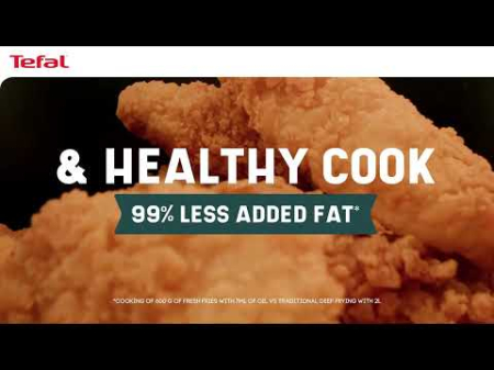 Friteuza cu aer cald Easy Fry Essential EY130815 - Air fryer cu temperatura ajustabila pana la 200°C, capacitate 3.5L, negru [1]