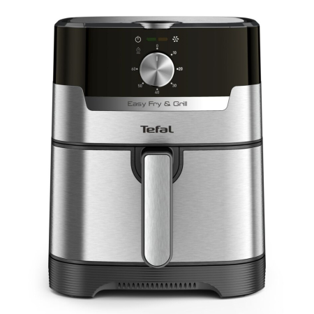 Friteuza cu aer cald EASY FRY & GRILL 2 in 1 Tefal EY501D15, 1400W, 4.2L, functie grill cu gratar incorporat, tehnologie Extra Crisp, vas detasab [11]