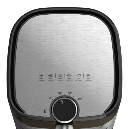 Friteuza cu aer cald EASY FRY & GRILL 2 in 1 Tefal EY501D15, 1400W, 4.2L, functie grill cu gratar incorporat, tehnologie Extra Crisp, vas detasab [14]