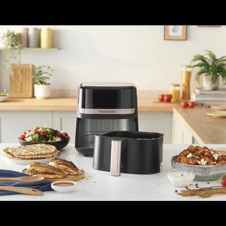 Friteuza cu aer cald Russell Hobbs Satisfry, 4.3L, tehnologie aer cald 360°, afisaj digital, functie oprire automata [3]