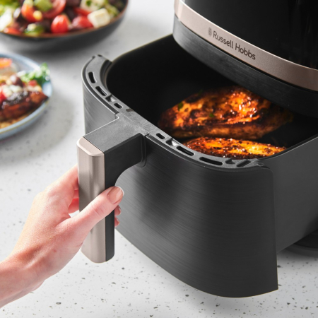 Friteuza cu aer cald Russell Hobbs Satisfry, 5.5L, circulatie aer 360°, afisaj digital touch, functie oprire automata [5]