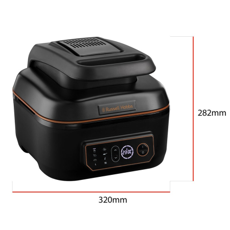 Friteuza cu aer cald Russell Hobbs SatisFry Air & Grill Multi Cooker, 5.5L, 1745W, 7 functii, circulatie 360°, negru [2]