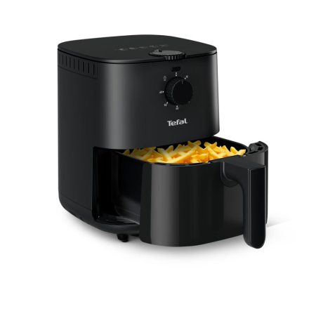 Friteuza cu aer cald Tefal Easy Fry Essential EY130815 - Air fryer cu temperatura ajustabila pana la 200°C, capacitate 3.5 L, negru [1]