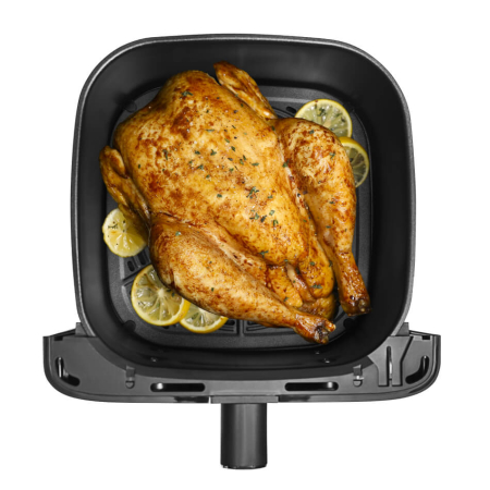 Friteuza cu aer cald Tefal Easy Fry Mega EY855D10, 2020W, capacitate 7.5L, pana la 8 persoane - Air fryer cu 8 programe, invelis antiaderent, opr [15]