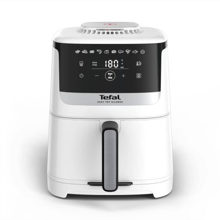 Friteuza cu aer cald Tefal Easy Fry Silence EY5521E0, 1670W, 5L, 10 programe automate, tehnologie Extra-Crisp, temperatura ajustabila, ecran LCD, o [11]