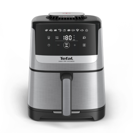 Friteuza cu aer cald Tefal Easy Fry Silence EY552DE0, 1670W, 5L - Air fryer cu 10 programe automate, ecran LCD, silentioasa, cu maner detasabil,  [12]