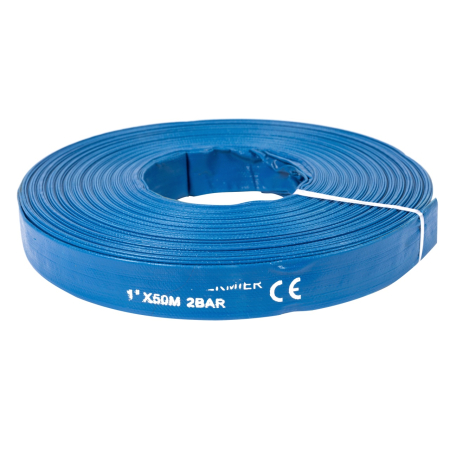 Furtun Apa Refulare Flat PVC 1" 50 M Micul Fermier GF-1424 [5]