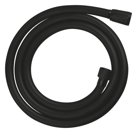 Pare, furtunuri si accesorii - Furtun de dus Grohe 287412432, 1.5 m, 5 bar, 1/2 tip conexiune para dus, 1/2 tip conexiune baterie, Negru
