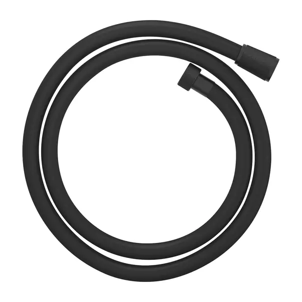 Pare, furtunuri si accesorii - Furtun de dus Grohe SilverFlex 125 cm negru mat Phantom Black