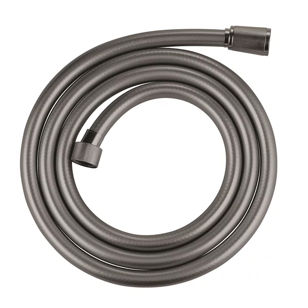 Baterii cada si dus - Furtun de dus Grohe Silverflex TwistStop 175 cm Hard Graphite