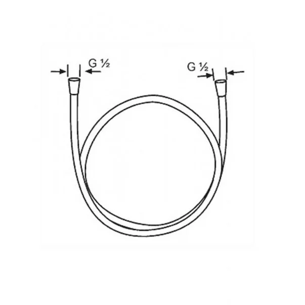 Furtun de dus Kludi Logoflex crom 200 cm [1]