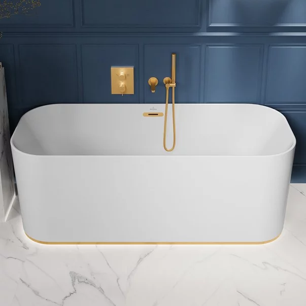 Furtun de dus Villeroy&Boch Universal auriu periat 120 cm [1]