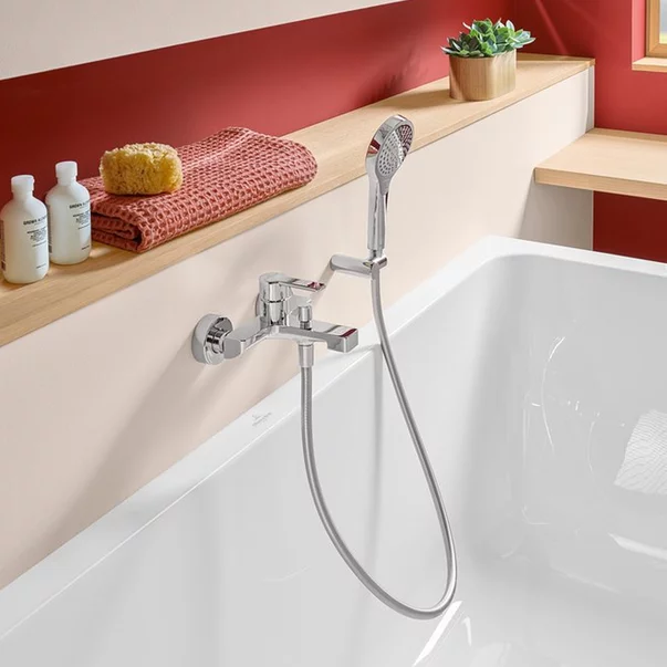 Furtun de dus Villeroy&Boch Universal crom lucios 120 cm [1]