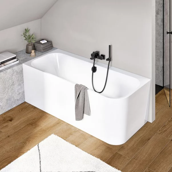 Furtun de dus Villeroy&Boch Universal negru mat 120 cm [1]