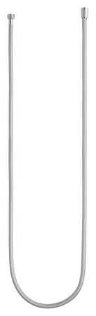 Furtun dus Grohe 27173002, 2 m, 5 bar, 1/2 tip conexiune para dus, 1/2 tip conexiune baterie, conexiune universala, Crom [1]