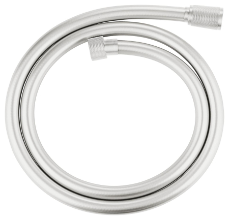 Pare, furtunuri si accesorii - Furtun dus Grohe 28362DC1, SilverFlex, 1/2'' x 1/2'', 1.25 m, mat, otel satinat