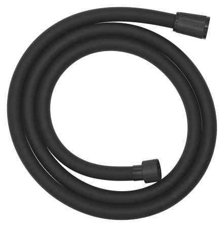 Pare, furtunuri si accesorii - Furtun dus Grohe 28364KF1, SilverFlex, 1/2'' x 1/2'', 1.5 m, mat, negru