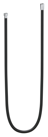 Furtun Grohe 107061KI00, SilverFlex, universal, 1.5 m, anti-rasucire, negru [1]