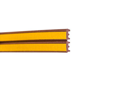 Garnitura autoadeziva Scley maro, tip E, goluri 2-3,5 mm, lungime 150 m [2]