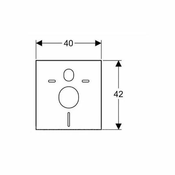 Garnitura Geberit fonoizolanta pentru vase suspendate [1]