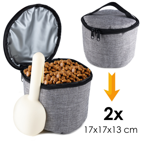 Geanta de drumetie pentru animale de companie, cu spatii de depozitare si accesorii [8]