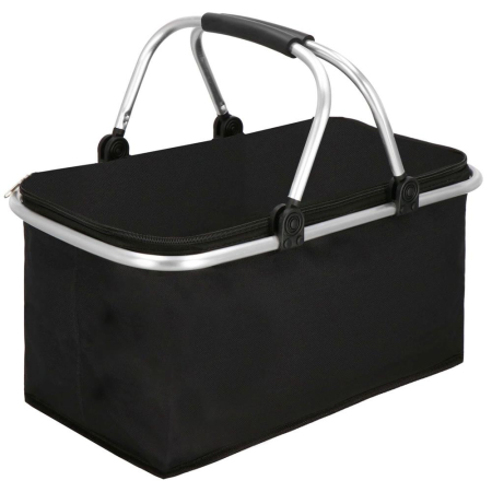 Gradina & balcon - Geanta pentru picnic sau plaja, termoizolanta, 28 litri, negru