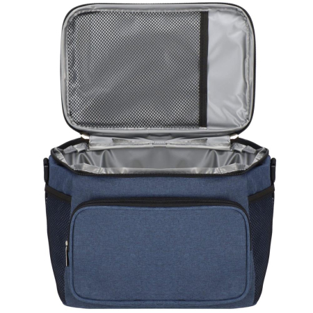 Geanta termoizolanta pentru plaja sau picnic, 11 L, pliabila, 27x19x20,5 cm, albastru [18]