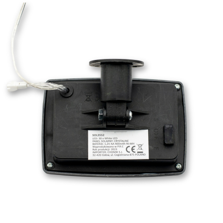 Ghirlanda luminoasa, LED, model Felisi, 10 becuri, 380cm, incarcare solara, lumina alb multicolor [11]