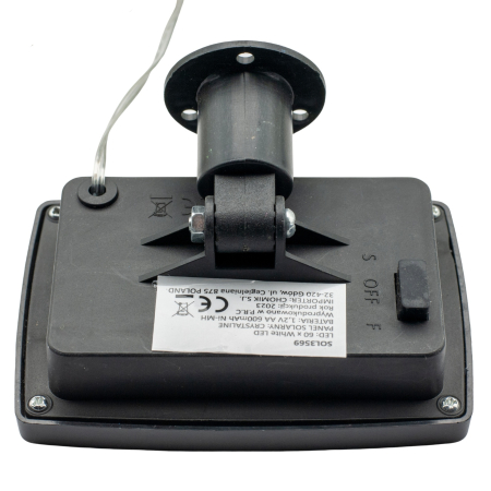 Ghirlanda luminoasa, LED, model Felisi, 20 becuri, 580cm, incarcare solara, lumina alb multicolor [11]