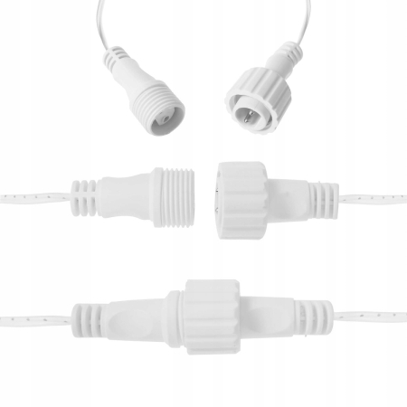 Ghirlanda luminoasa tip perdea cu flash 500 LED-uri, 20m, pentru interior/exterior, iluminare galbena [8]