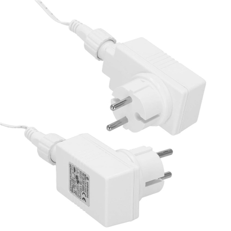 Ghirlanda luminoasa tip perdea cu flash 500 LED-uri, 20m, pentru interior/exterior, iluminare multicolora [4]